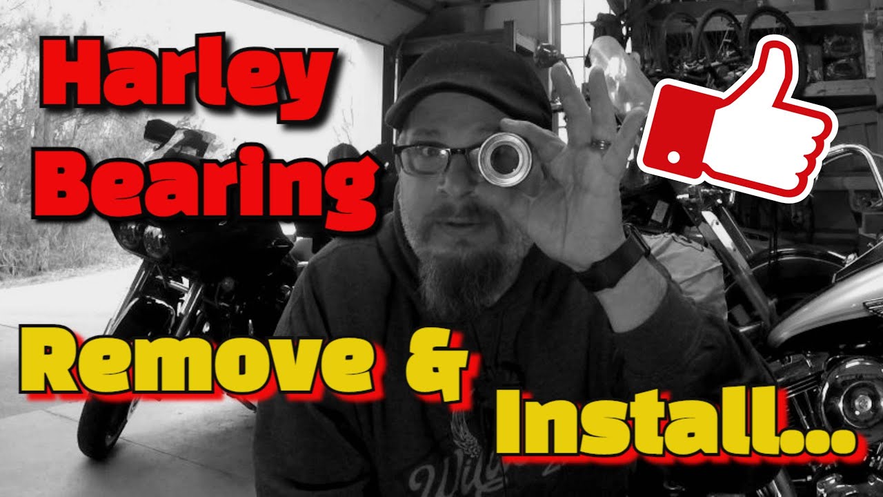 Harley Wheel Bearing Change YouTube