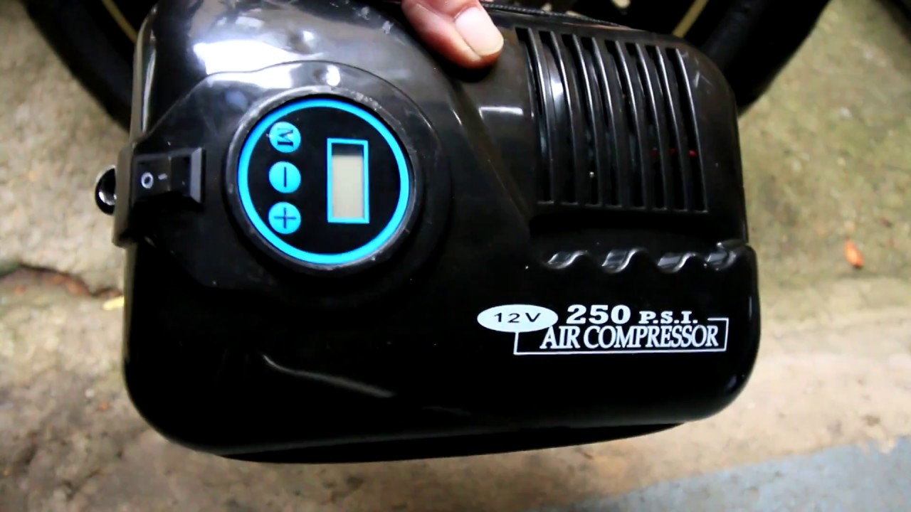 Air Compressor 12V, 250 PSI