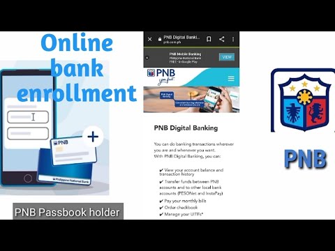 Philippine national bank digital online banking enrollment | Passbook holder