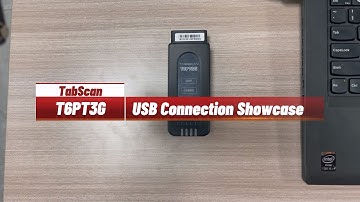 50 Seconds to View T6PT3G USB Connection #eucleia #tabscan #t5pt3g #j2534 #porsche #doip #canfd