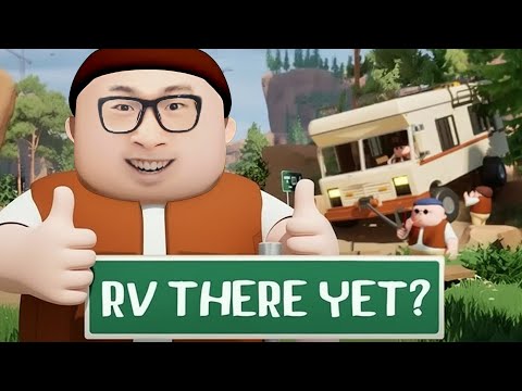 캠핑카 부수러 온 사람