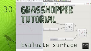 Grasshopper Tutorial #30 (ITA) - Evaluate Surface