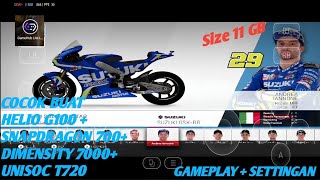 TEST!!! GAME MOTO GP 17 DI GAMEHUB LITE LUDASHI | DI ANDROID HELIO G100 RAM 6🔥🔥
