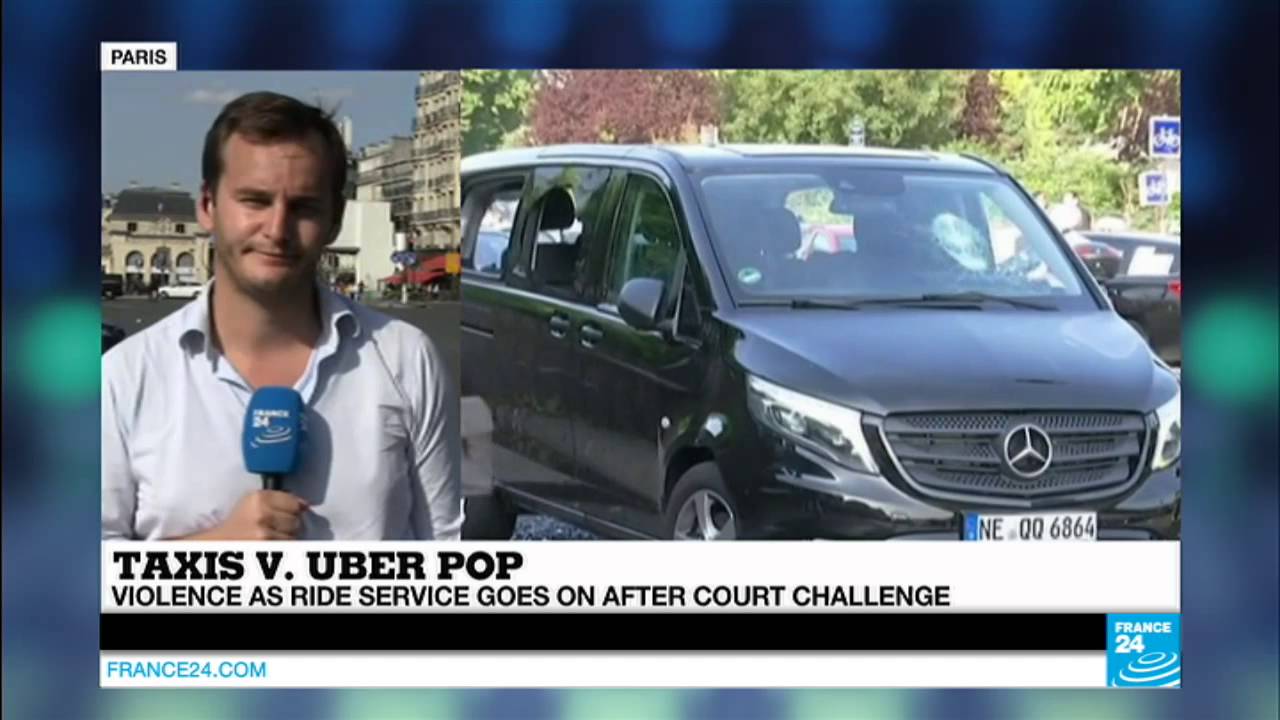 FRANCE - Taxis vs UberPop