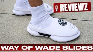 BEST SLIDES FOR HOOPERS! | WAY OF WADE SLIDES | Review + OnFoot