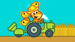 Lustiges Eichhörnchen 🐿️ auf dem Bauernhof 🚜 Pango Storytime Cartoon App für Kinder