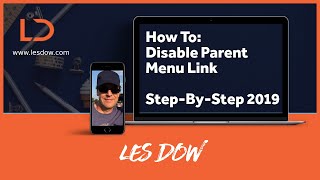 Wordpress Tutorial: Disable parent menu link in Wordpress (STEP-BY-STEP)