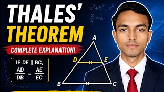 Thales Theorem | Basic Proportionality Theorem