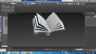 Tutorial on Modeling an open book in 3dsmax.