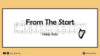 From The Start by Laufey - Harp Cover [SHEET MUSIC] - Harp With Me
