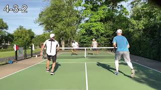 4.0-4.5 pickleball - recreational match Trap Ending