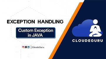 Custom Exceptions in Java | How to Create & Use User-Defined Exceptions