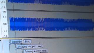 Tutorial, how to make and upload Audacity files to your Hyperion hoop
