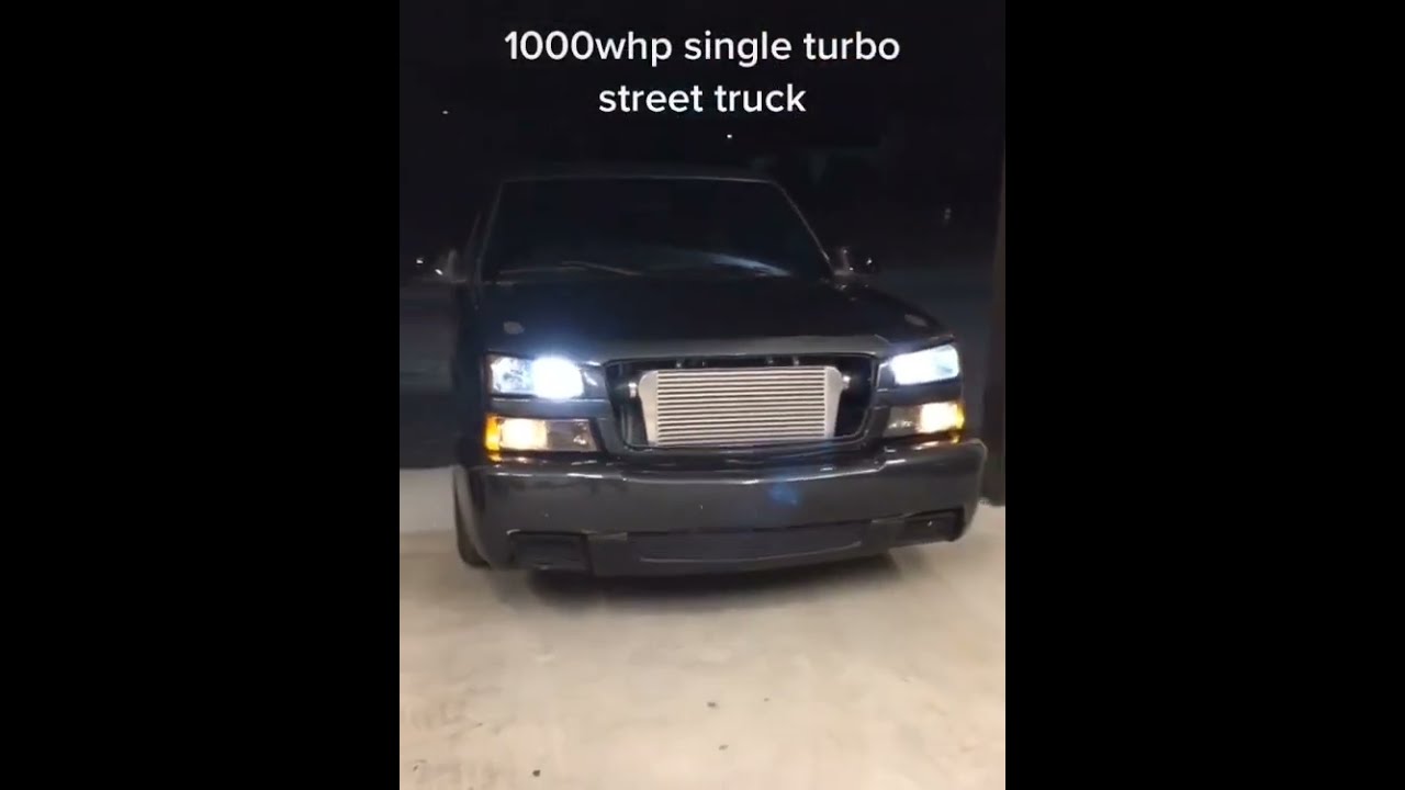 Single Cab Chevy 1500 With Cam And Tune Making 1000hp Boosted Launch Revlimeter Action