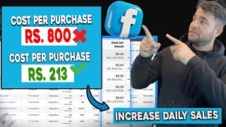 How to Reduce Cost Per Result in Facebook Ads |  Lower Cost Per Lead & Purchase Full Guide