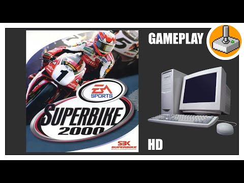 EA Superbike 2000 ( 超級摩托車 2000 ) | Epic Crash Compilation | PC