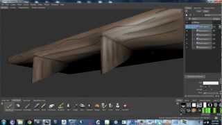 Stylized Texturing Wood in Mudbox