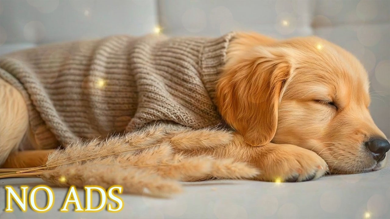 Терапия глубокого сна для собак 🐕 12 часов успокаивающей музыки для снятия тревоги и расслабления |