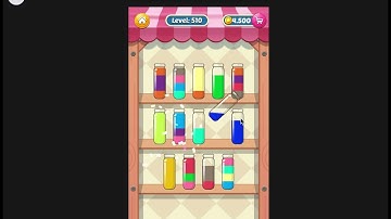 Water Sort Puzzle I Level 510 I  Facebook I SOLVED