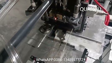 2D CNC Flat Wire Bending With Butt Welding Machine