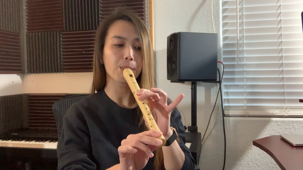 Jingle Bells Recorder playing Slow YouTube