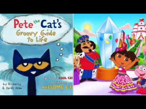 MERGED - Pete The Cat and Dora The Explorer Shake It - YouTube