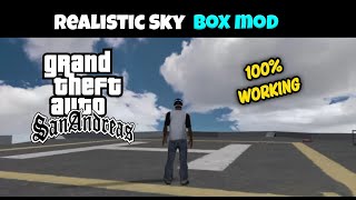 How to install Realistic Sky Box mod for GTA San Andreas
