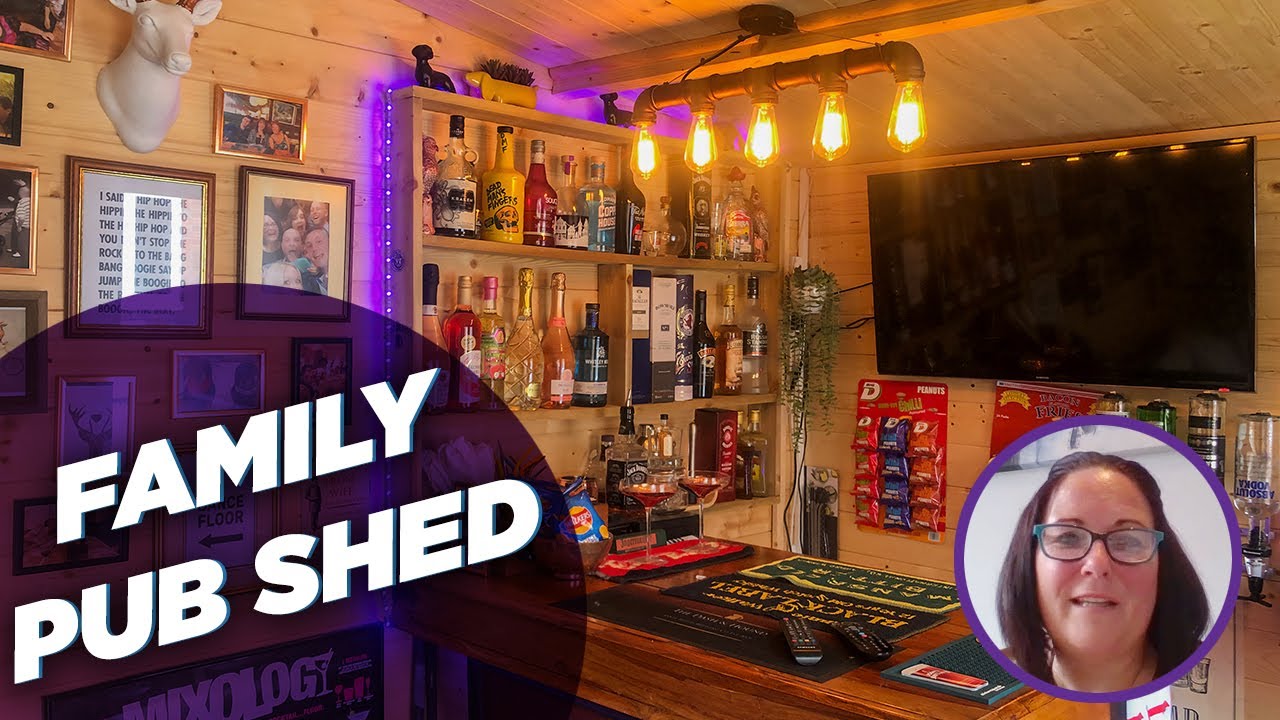 The Dash & Hound Pub Shed | Garden Log Cabin Bar | Dunster House TV