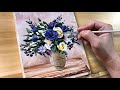 Flower Still Life / Acrylic Painting / Correa Art