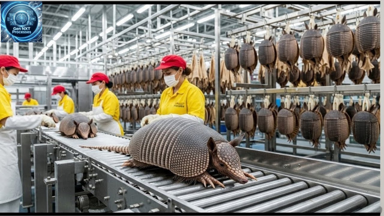 Inside the Armadillo-Shell Factory: From Armor Plates to Luxury Goods ...