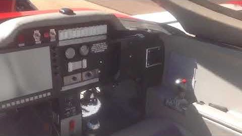 Cozy MKIV/ Aerocanard FG instrumentation and interior video