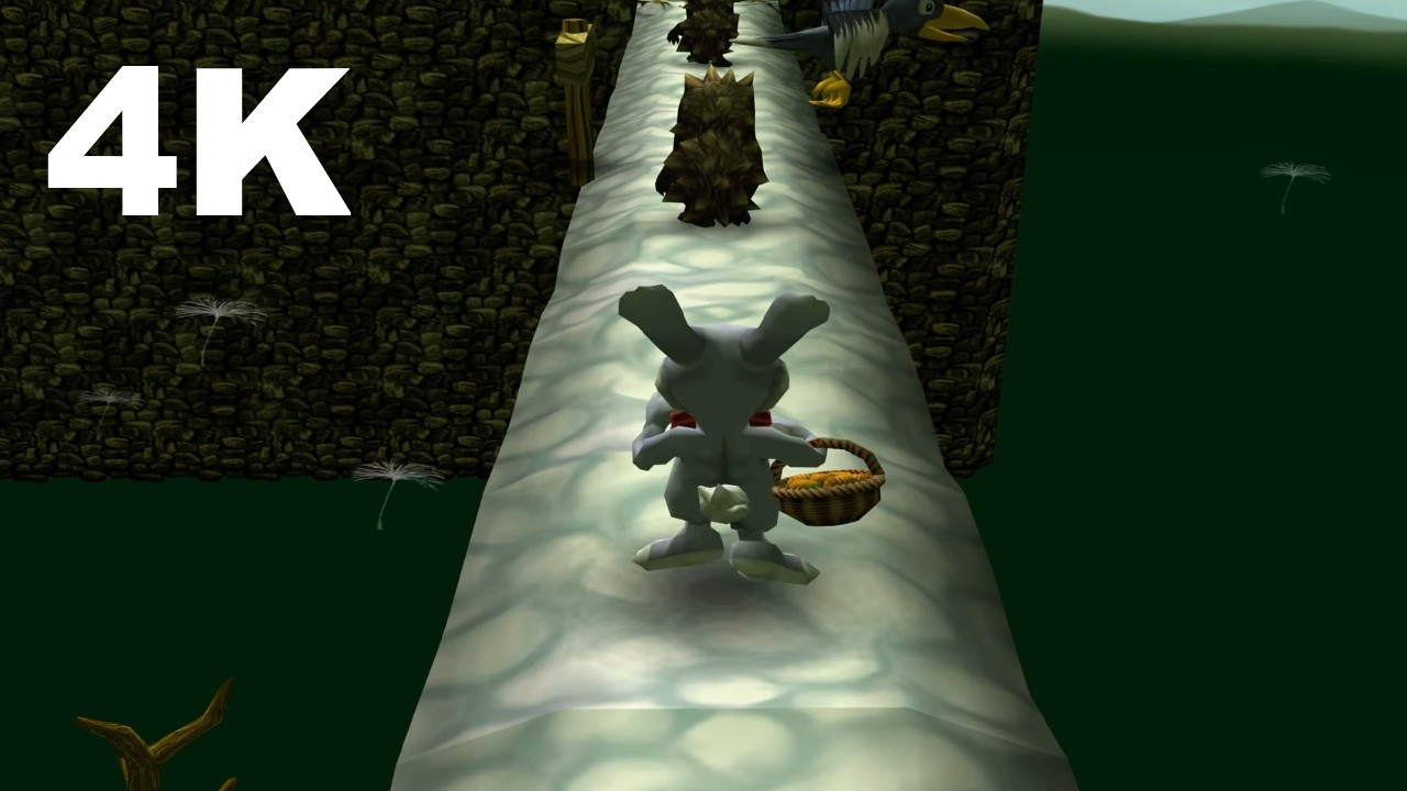 Rosso Rabbit in Trouble (PC) - Rocky Path | 4K 2160p | 60fps | ENG ...