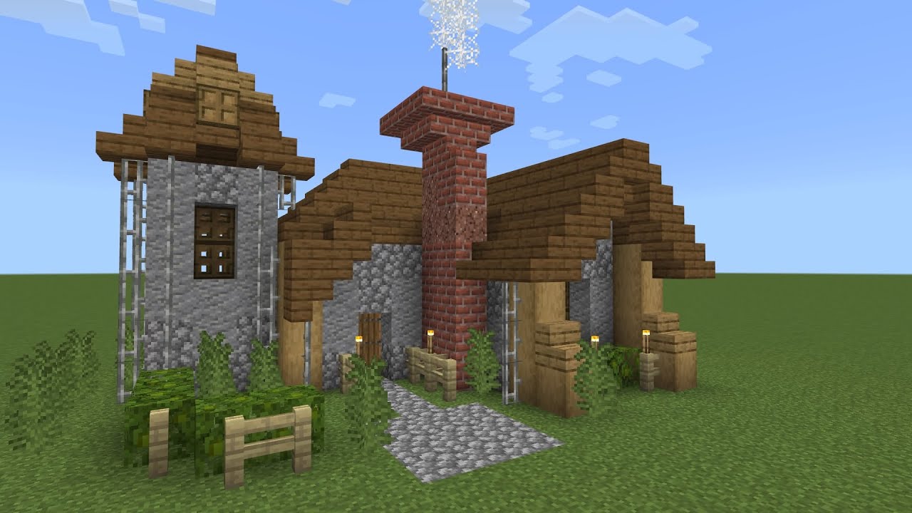 Minecraft makkelijk huis bouwen YouTube