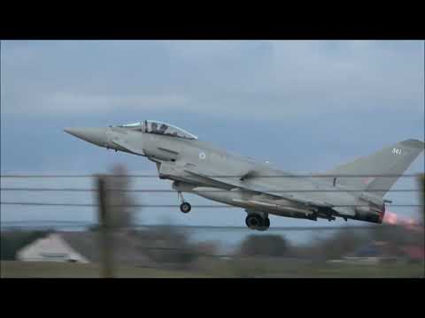 QRA launch at RAF Coningsby. 8;2;22.