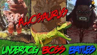 Allosaurus vs. The Island Bosses! [Underdog Boss Battles!]