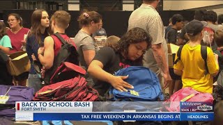 FS First United Methodist and Good Samaritan Clinic host Back to School Bash