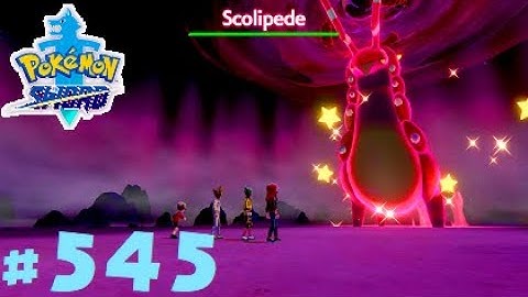 Pokemon Sword Shiny Dynamax Scolipede Raid & Catch