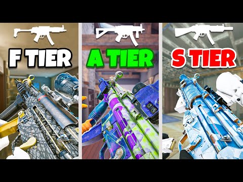 I Tried & Ranked Every Mp5 In Rainbow Six Siege
