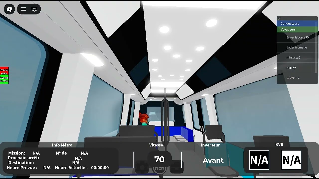 Roblox Projet RER et Metro 4 idfm MP14CA Part 2