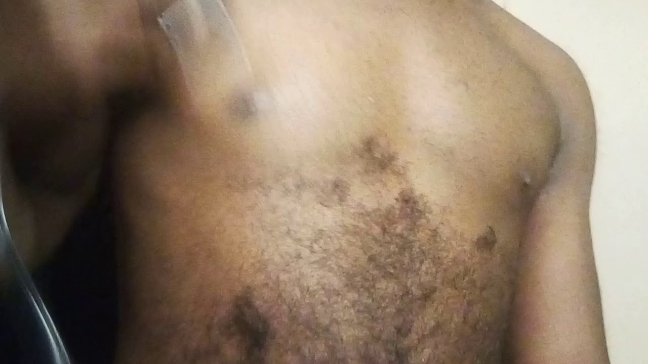 Shaving My Chest Hair YouTube