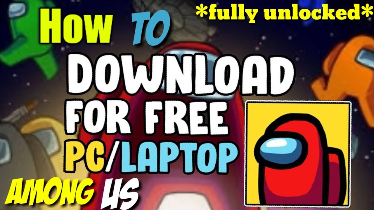 how to download Among us on PC or Laptop free All skins,pets etc