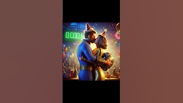 Asking AI To Draw Fallout Characters - New Years Edition #fallout #fallout4 #shorts