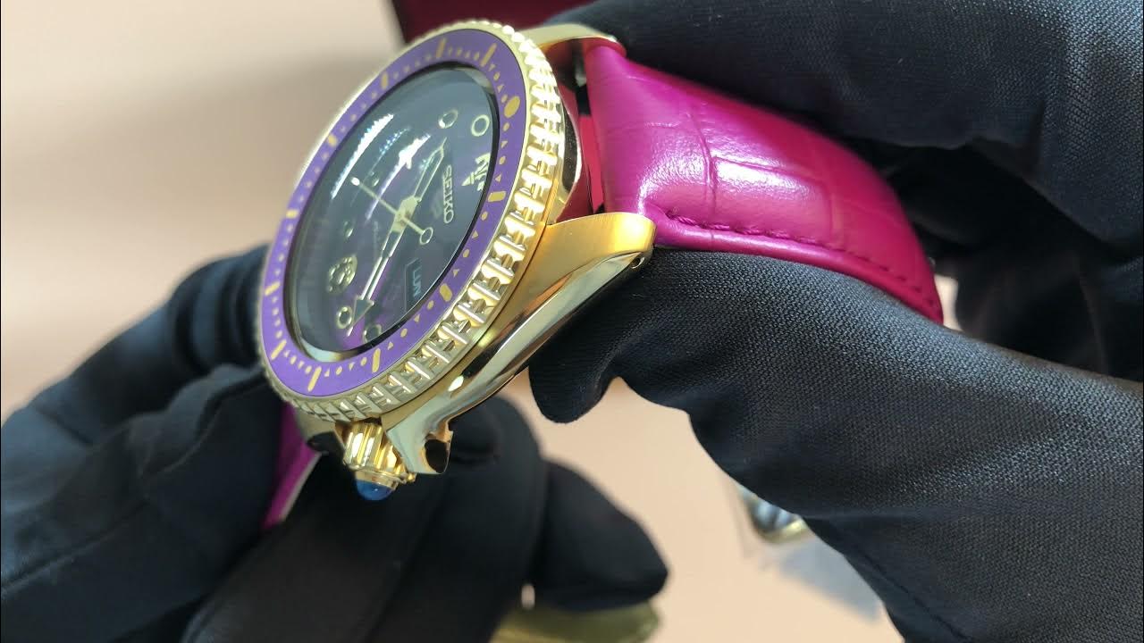 Seiko x JoJo's Bizarre Adventure Golden Wind SBSA036 Giorno Unboxing