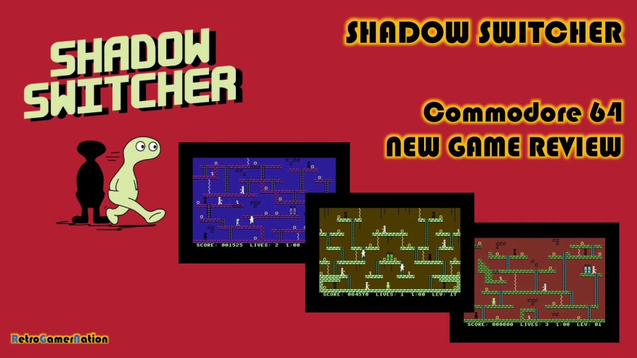 Shadow Switcher – New game for the C64 gives a fresh take on the Lode Runner  genre – Vintage is The New Old