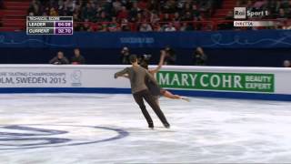2015 European Championships - Pairs - Fp - Stolbova - Klimov Rus