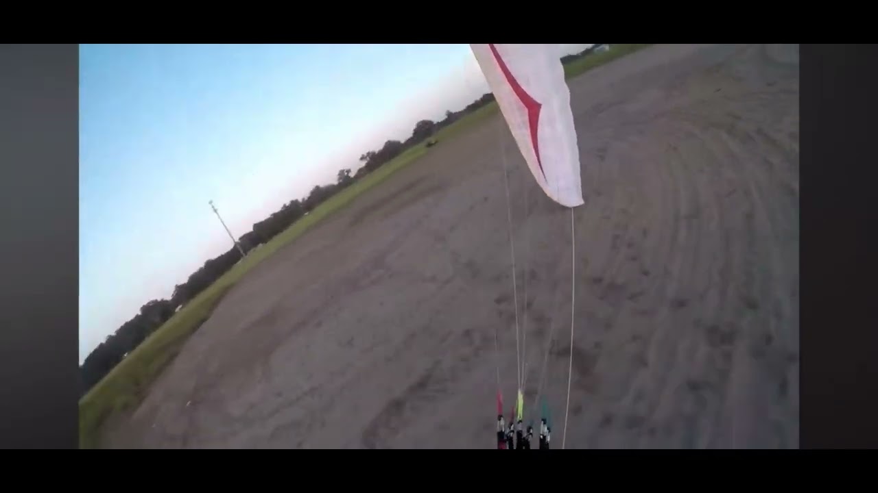 Sky tap Paramotor’s Andrew Fuller, infinity Wing Tip drag