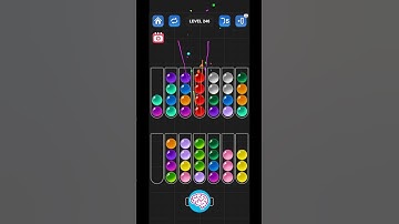 Lv 246 Ball Sort Puzzle - Color Game / 顏色分類遊戲 / ボールソーティングパズル (Guru Game)  #ballsortpuzzle