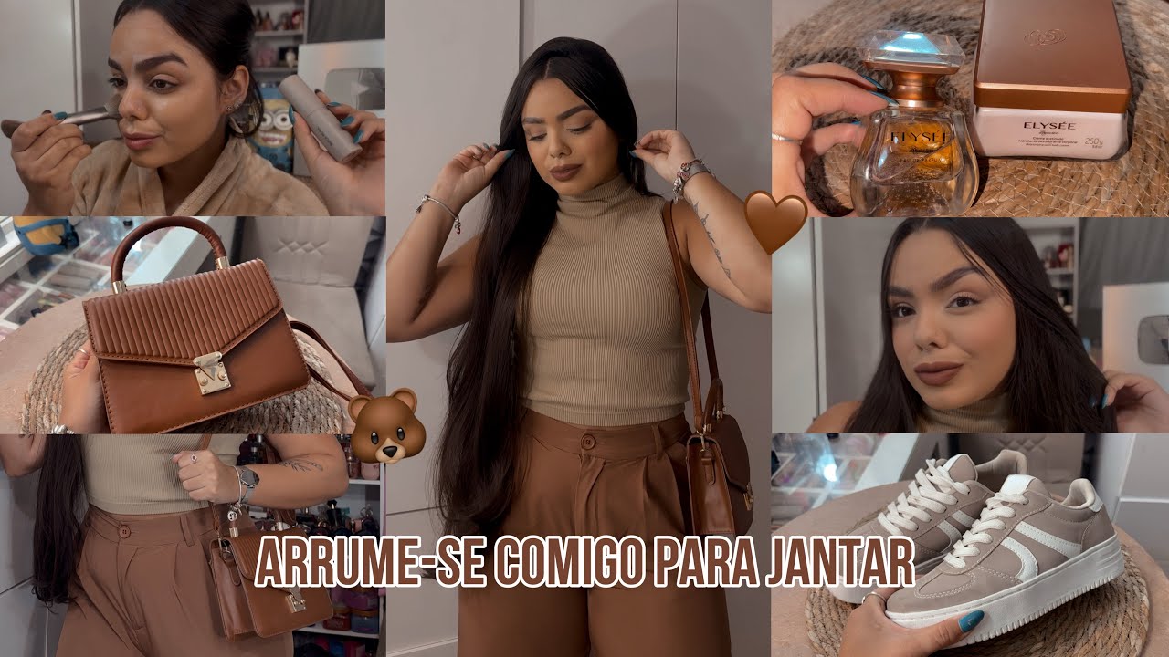 ARRUME-SE COMIGO PARA SAIR🤎✨ | 