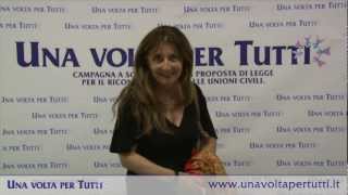 Francesca Reggiani aderisce alla campagna "Una volta per Tutti"