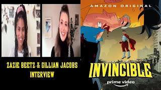 Details Zazie Beetz & Gillian Jacobs Interview (2021) | INVINCIBLE Guide